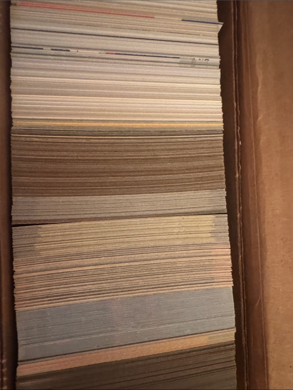 40 Mystery baseball cards